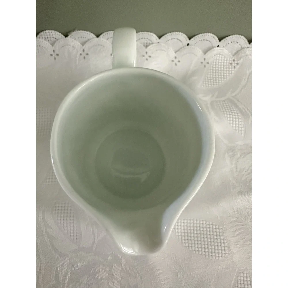 Corning Corelle Callaway Ivy Creamer White Green